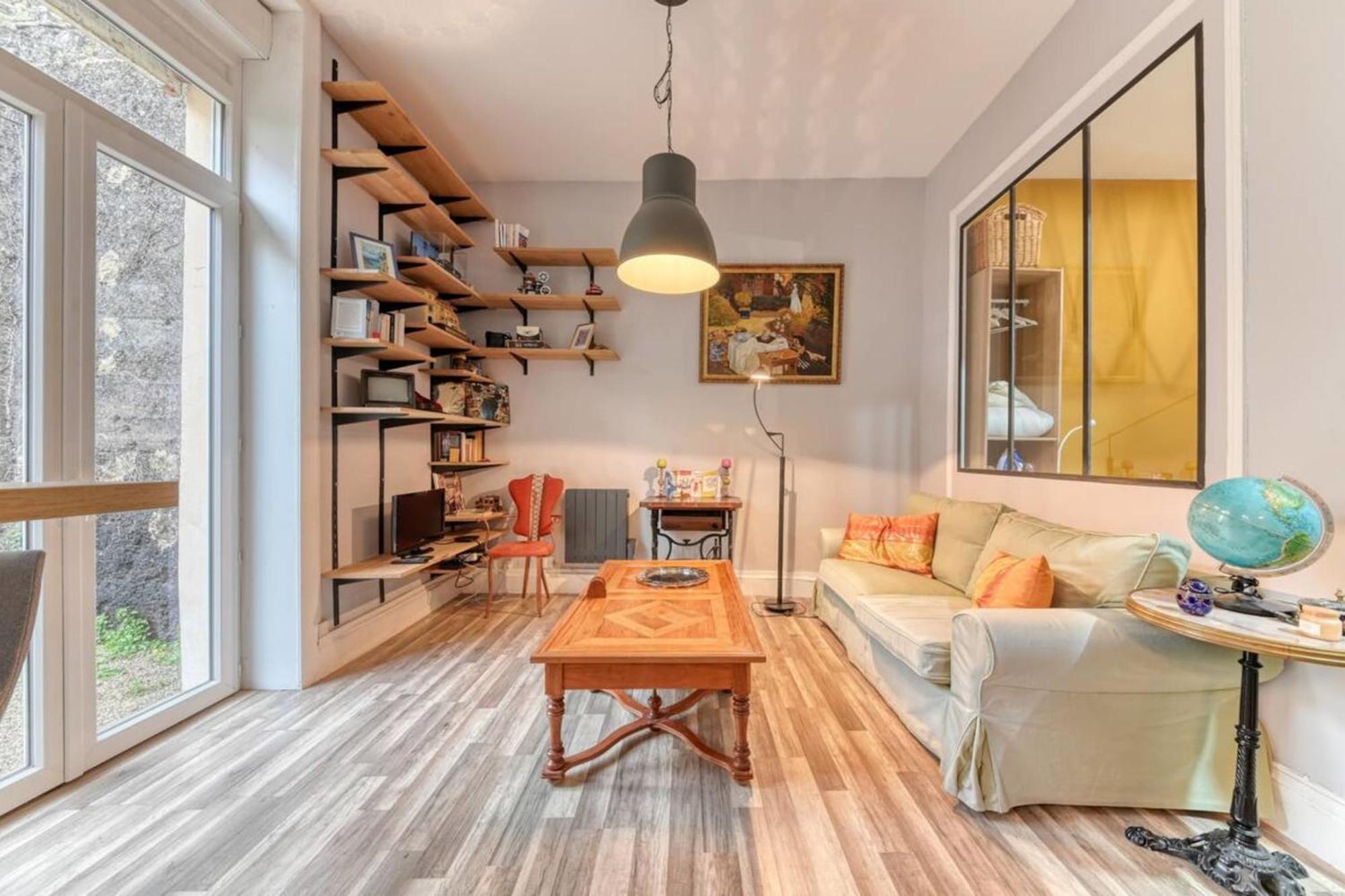 Le Garden City - Bel Appartement Avec Jardin Prive Βιλερμπάν Εξωτερικό φωτογραφία